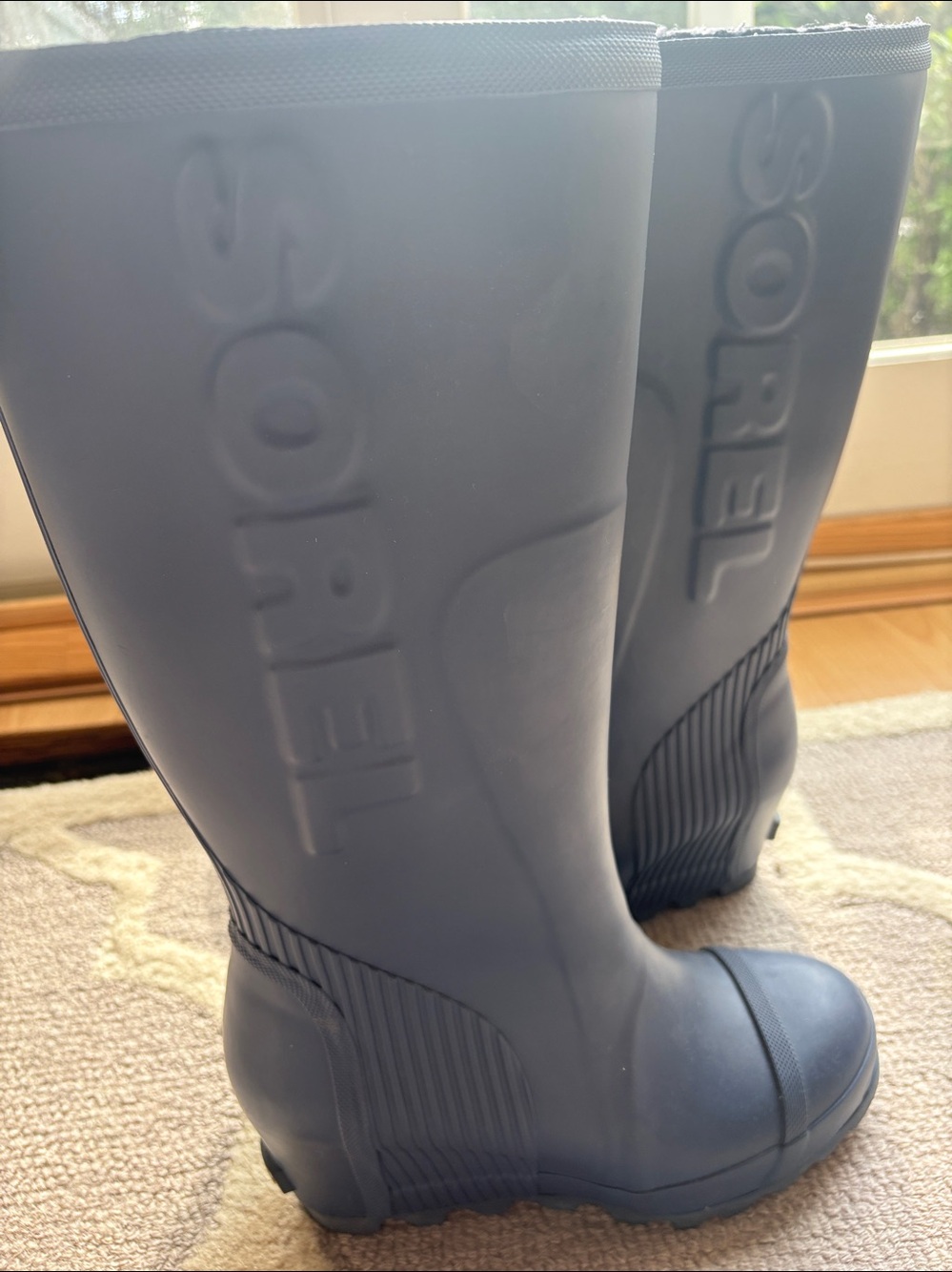 Sorel Blue 9 Mid-Calf Winter Rain Boots